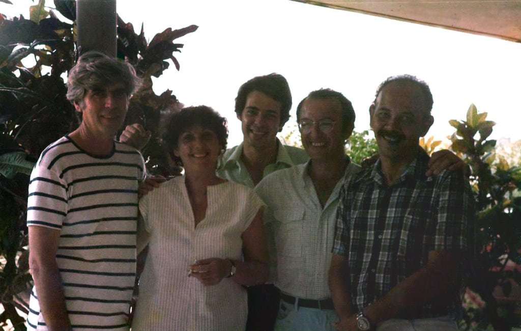 Humberto,Mayra,Cesar,Franco, Nelson fin de Amada 1983