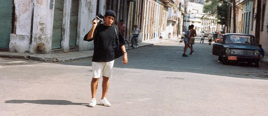 Rodando por La Habana con una camara de cuerda 16mm Bell& Howell Creo 1992